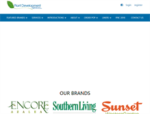 Tablet Screenshot of plantdevelopment.com